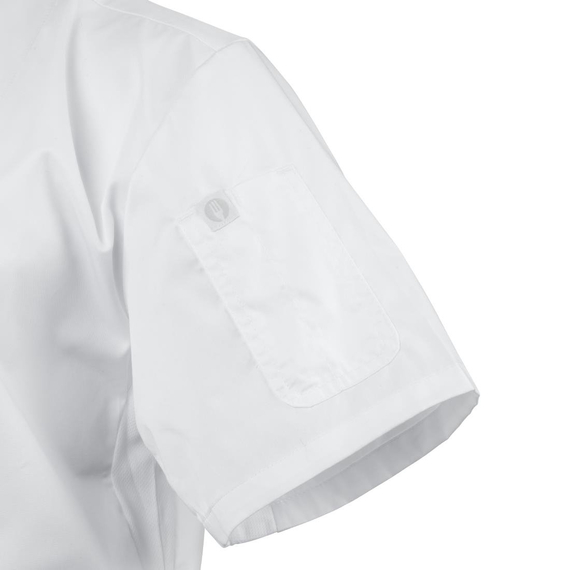 Chef Works Kochjacke mit kurzen Ärmeln Größe XL 5 Chef Works Kochjacke mit kurzen Ärmeln Größe XL