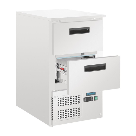 Polar G-Series Thekenkühlschrank mit 2 GN-Schubladen Polar G-Series Thekenkühlschrank mit 2 GN-Schubladen