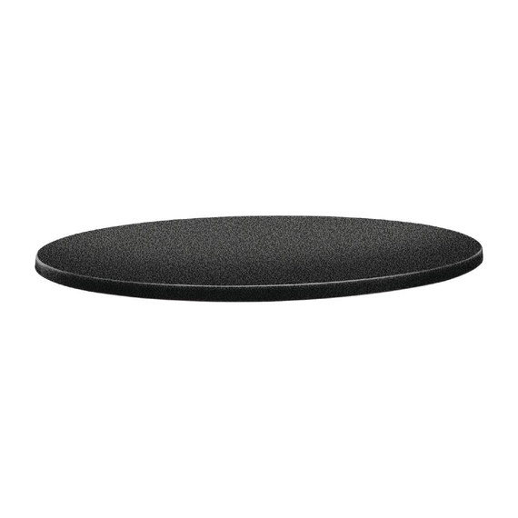 Topalit Classic Line runde Tischplatte anthrazit 80cm Topalit Classic Line runde Tischplatte anthrazit 80cm