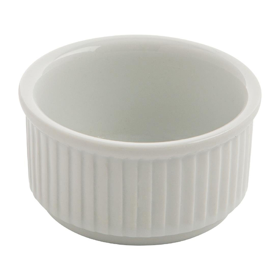 Olympia Whiteware stapelbare Auflaufförmchen 8,5cm (12 Stück) Olympia Whiteware stapelbare Auflaufförmchen 8,5cm (12 Stück)