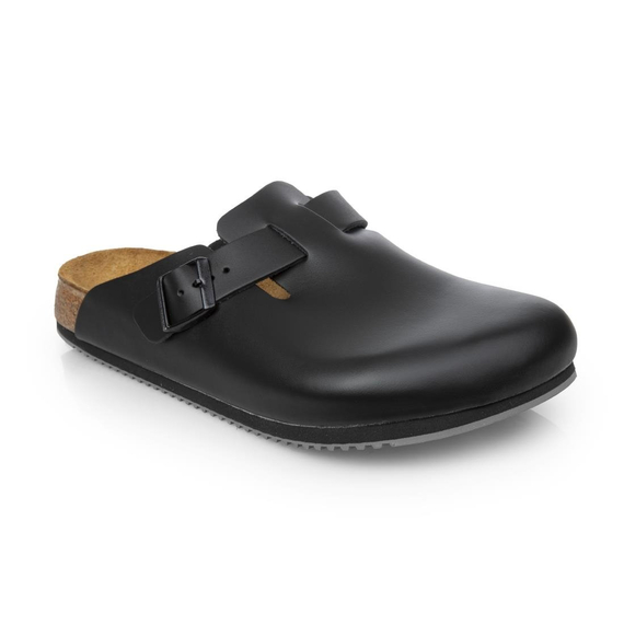 Birkenstock Boston Super Grip Clogs schwarz Größe 42 Birkenstock Boston Super Grip Clogs schwarz Größe 42