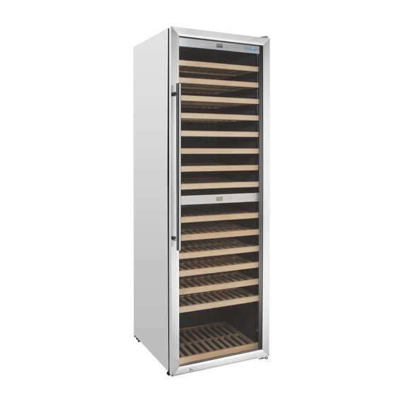 Polar G-Series Dual Zone Weinkühlschrank Edelstahl - 172 Flaschen Polar G-Series Dual Zone Weinkühlschrank Edelstahl - 172 Flaschen