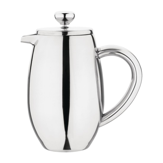 Olympia gerundete isolierte French Press Edelstahl 35cl Olympia gerundete isolierte French Press Edelstahl 35cl