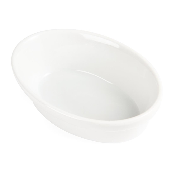 Olympia Whiteware ovale Auflaufformen 14,5cm (6 Stück) 2 Olympia Whiteware ovale Auflaufformen 14,5cm (6 Stück)