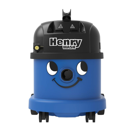 Numatic Sproei-extractiemaschine Staubsauger Henry Wash HVW370 blau mit Kit AS6 6 Numatic Sproei-extractiemaschine Staubsauger Henry Wash HVW370 blau mit Kit AS6