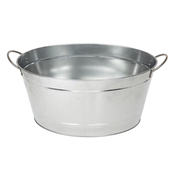 Beaumont Wein- und Champagnerkühler aus galvanisiertem Stahl 1 Beaumont Wein- und Champagnerkühler aus galvanisiertem Stahl