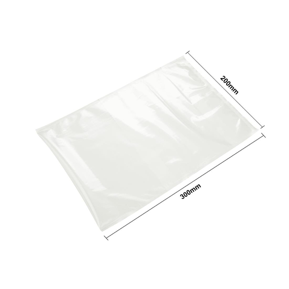 Vogue kompostierbare Kammer Vakuumverpackungsbeutel 200x300mm (100 Stück) 3 Vogue kompostierbare Kammer Vakuumverpackungsbeutel 200x300mm (100 Stück)