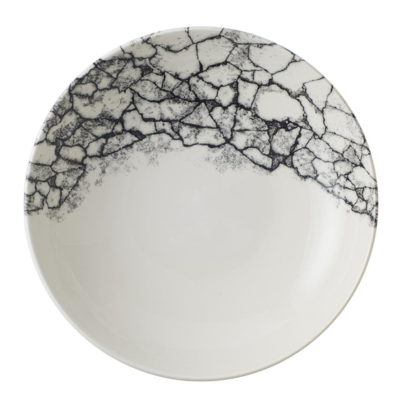 Churchill Kintsugi Accents Quartz Black Evolve Coupe-Schüssel, 248 mm, (12 Stück) 1 Churchill Kintsugi Accents Quartz Black Evolve Coupe-Schüssel, 248 mm, (12 Stück)