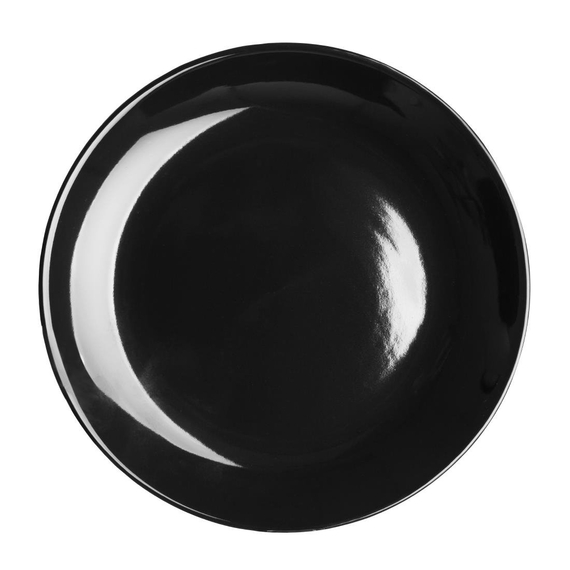 Olympia Cafe Coupe Teller Schwarz - 200mm 8" (12 Stück) 4 Olympia Cafe Coupe Teller Schwarz - 200mm 8" (12 Stück)