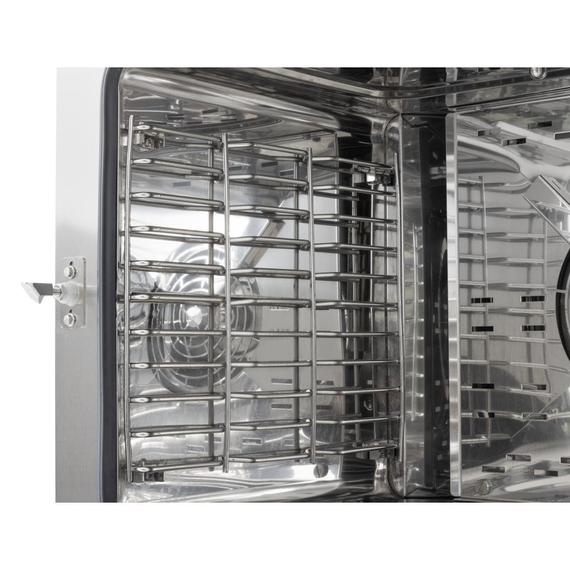 Buffalo freistehender Smart-Touchscreen-Kompakt-Kombiofen 6 Stück GN 1/1 mit Installationskit 5 Buffalo freistehender Smart-Touchscreen-Kompakt-Kombiofen 6 Stück GN 1/1 mit Installationskit