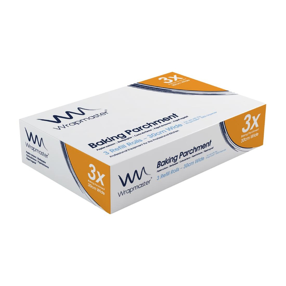 Wrapmaster Backpapier Nachfüllpackung 30cm x 50m (3 Stück) 1 Wrapmaster Backpapier Nachfüllpackung 30cm x 50m (3 Stück)
