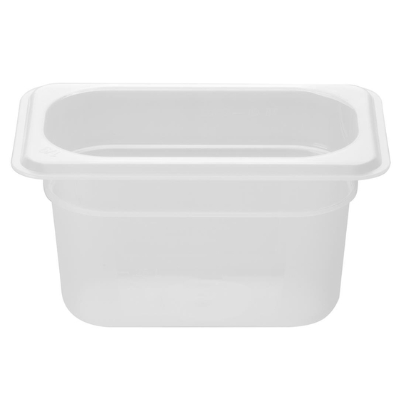 Nisbets Essentials Polypropylen 1/9 Gastronorm Behälter 100mm 1 Nisbets Essentials Polypropylen 1/9 Gastronorm Behälter 100mm
