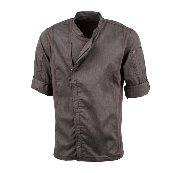 Chef Works Hartford Leichter L/S Zipper Mantel Graphit Größe S 8 Chef Works Hartford Leichter L/S Zipper Mantel Graphit Größe S