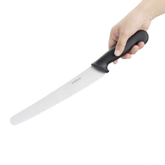 Hygiplas schwarz Bäckermesser 25cm 1 Hygiplas schwarz Bäckermesser 25cm