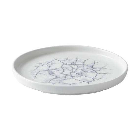 Churchill Studio Prints Kintsugi-Teller mit Perlenwänden, Grau, 220 mm (6 Stück) Churchill Studio Prints Kintsugi-Teller mit Perlenwänden, Grau, 220 mm (6 Stück)