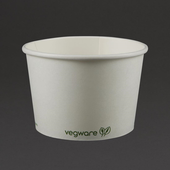 Vegware kompostierbare Suppen- und Universalbecher 45,4cl (500 Stück) 4 Vegware kompostierbare Suppen- und Universalbecher 45,4cl (500 Stück)