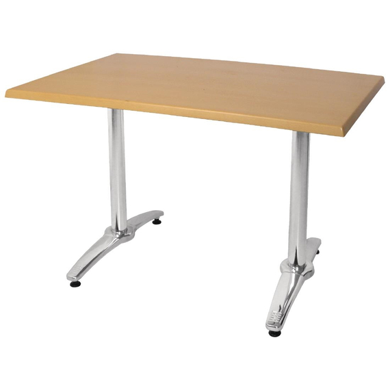 Bolero Doppeltischfuß Aluminium 67,3cm hoch (2 Stück) 3 Bolero Doppeltischfuß Aluminium 67,3cm hoch (2 Stück)