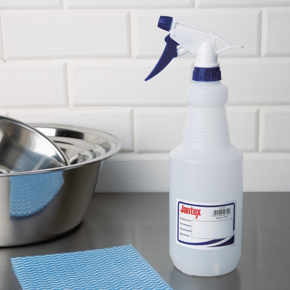 Jantex farbkodierte Sprühflasche blau 750ml 3 Jantex farbkodierte Sprühflasche blau 750ml