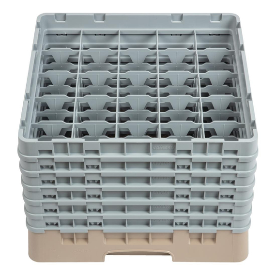 Cambro Gläserspülkorb beige mit 25 Fächern max Glashöhe 29,8cm Cambro Gläserspülkorb beige mit 25 Fächern max Glashöhe 29,8cm