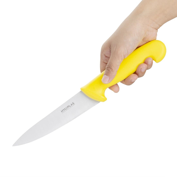 Hygiplas Kochmesser 15cm gelb 1 Hygiplas Kochmesser 15cm gelb