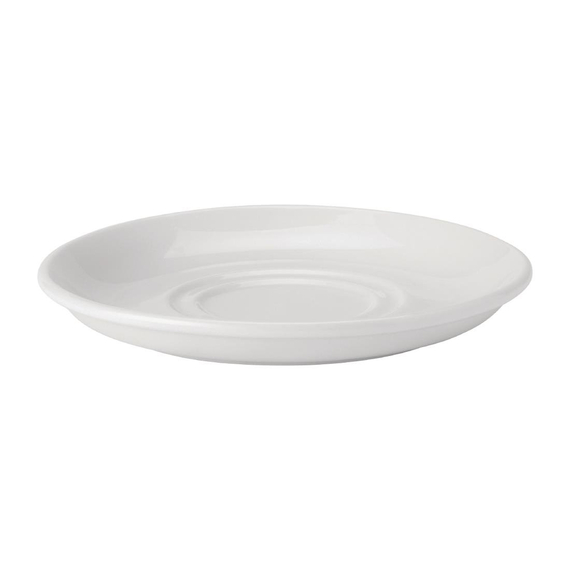 Utopia Reinweiß Doppeltopfuntertassen 150mm(24 Stück) Utopia Reinweiß Doppeltopfuntertassen 150mm(24 Stück)