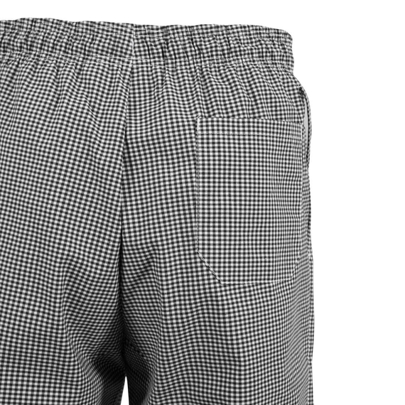 Chef Works Unisex Kochhose Easyfit schwarz weiß kleinkariert XS 1 Chef Works Unisex Kochhose Easyfit schwarz weiß kleinkariert XS