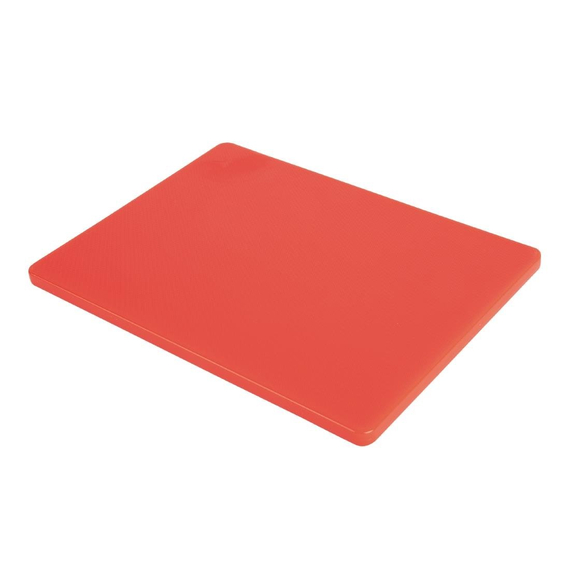 Hygiplas LDPE Schneidebrett rot 30,5x22,9x1,2cm 1 Hygiplas LDPE Schneidebrett rot 30,5x22,9x1,2cm