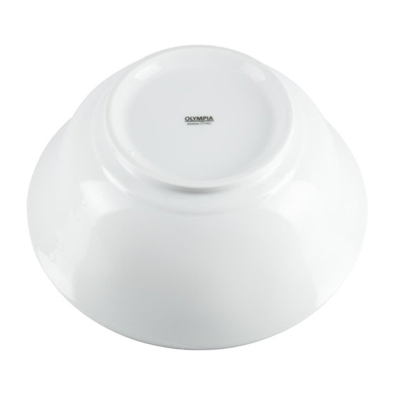 Olympia Whiteware Salatschüssel 33cm 4 Olympia Whiteware Salatschüssel 33cm