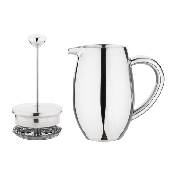 Olympia gerundete isolierte French Press Edelstahl 35cl 2 Olympia gerundete isolierte French Press Edelstahl 35cl