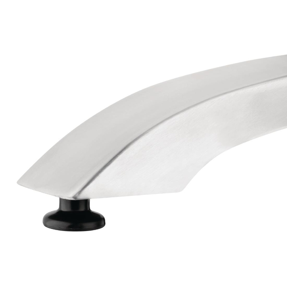 Bolero Tischfuß mit Fußkreuz gebürstetes Aluminium 68cm hoch 3 Bolero Tischfuß mit Fußkreuz gebürstetes Aluminium 68cm hoch