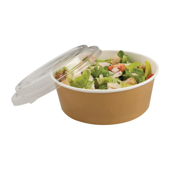 Colpac Recycelbare Einweg Salat Schalen mit Deckel Groß 1300ml ( 150er Pack) (150 Stück) 4 Colpac Recycelbare Einweg Salat Schalen mit Deckel Groß 1300ml ( 150er Pack) (150 Stück)