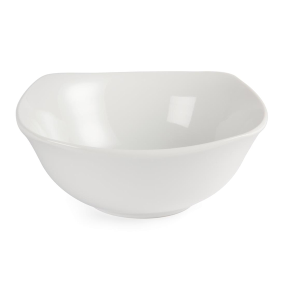 Olympia Whiteware abgerundete quadratische Schalen 22cm (12 Stück) 1 Olympia Whiteware abgerundete quadratische Schalen 22cm (12 Stück)