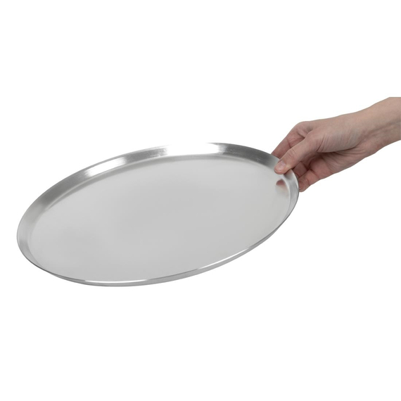 Tiefe gehärtete Pizzapfanne 30,5cm 3 Tiefe gehärtete Pizzapfanne 30,5cm