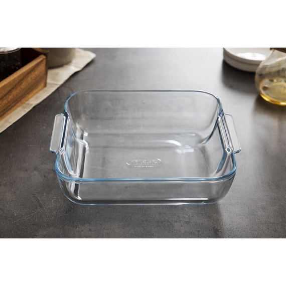 Pyrex quadratische Schale 21cm 4 Pyrex quadratische Schale 21cm