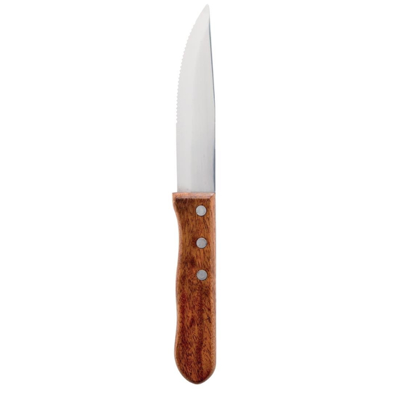 Olympia Jumbo Steakmesser mit Holzgriff 12,5cm (12 Stück) Olympia Jumbo Steakmesser mit Holzgriff 12,5cm (12 Stück)