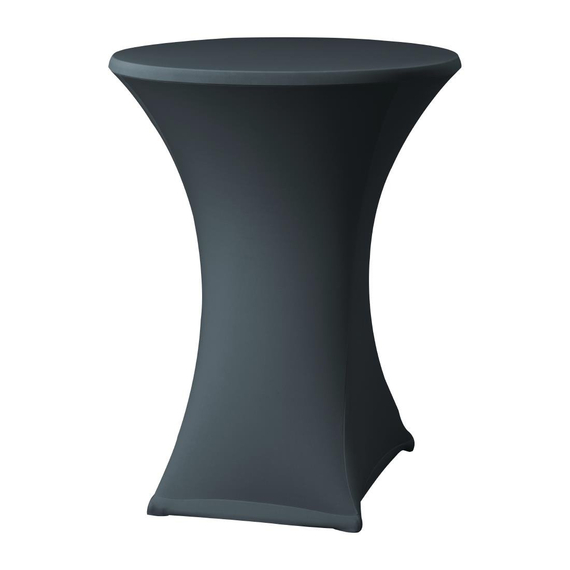 Tischhusse für Stehtische Samba D2 anthrazit 85cm Tischhusse für Stehtische Samba D2 anthrazit 85cm