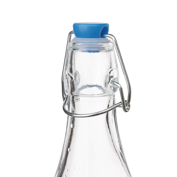 Olympia Glasflaschen mit Bügelverschluss 1L (6 Stück) 4 Olympia Glasflaschen mit Bügelverschluss 1L (6 Stück)