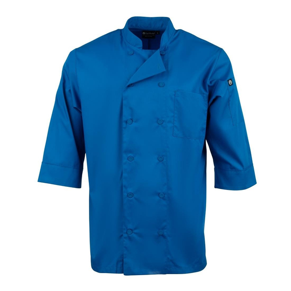 Chef Works Unisex Chefs Jacke Blau M 3 Chef Works Unisex Chefs Jacke Blau M