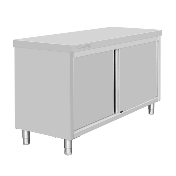 Vogue Standbodenschrank Edelstahl 900x1500x600mm Vogue Standbodenschrank Edelstahl 900x1500x600mm
