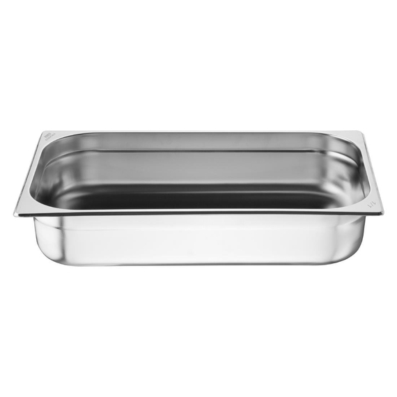 Nisbets Essentials Edelstahl Gastronorm Behälter 1/1 100mm (3 Stück) 1 Nisbets Essentials Edelstahl Gastronorm Behälter 1/1 100mm (3 Stück)