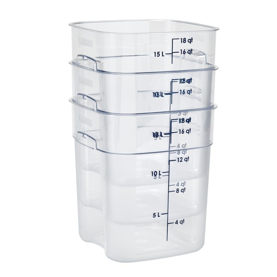 Cambro FreshPro Camsquare Lebensmittelbehälter 17.2Ltr Cambro FreshPro Camsquare Lebensmittelbehälter 17.2Ltr