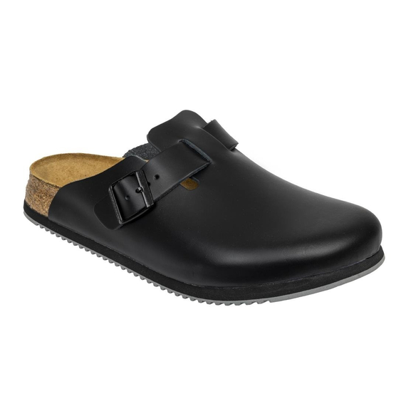 Birkenstock Boston Super Grip Clogs schwarz Größe 43 2 Birkenstock Boston Super Grip Clogs schwarz Größe 43