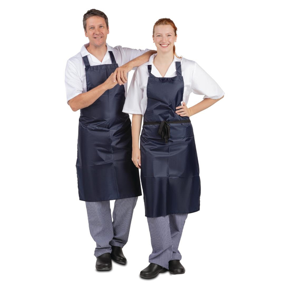 Whites wasserdichte Latzschürze blau 5 Whites wasserdichte Latzschürze blau