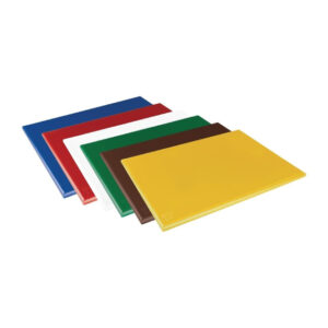 Hygiplas Dicke Hochdichte Weiße Schneidbrett Groß 600x450x25mm
