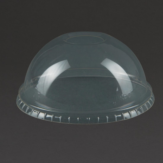 Vegware Kompostierbare gewölbte Deckel für Kaltgetränkebecher 34cl und 45,5cl (1000 Stück) 6 Vegware Kompostierbare gewölbte Deckel für Kaltgetränkebecher 34cl und 45,5cl (1000 Stück)