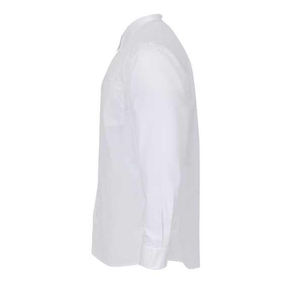 Chef Works Unisex-Langarmhemd Weiß S 4 Chef Works Unisex-Langarmhemd Weiß S