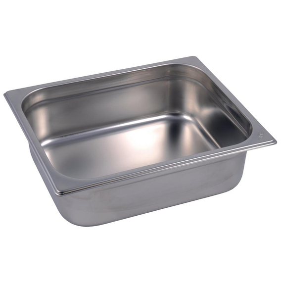 Gastro M Edelstahl GN-Behälter 6,5cm GN1/2 Gastro M Edelstahl GN-Behälter 6,5cm GN1/2