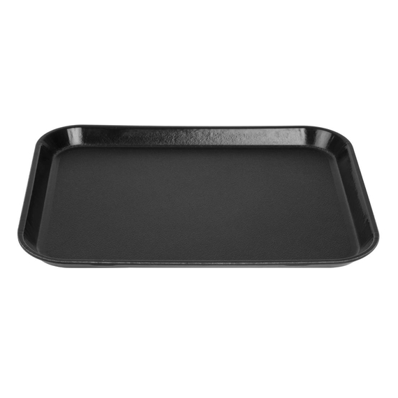 Cambro Epictread rechteckiges rutschfestes Fiberglastablett schwarz 35x27cm 1 Cambro Epictread rechteckiges rutschfestes Fiberglastablett schwarz 35x27cm