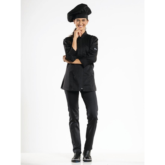 Chaud Devant Monza Damenkochjacke schwarz - XL 4 Chaud Devant Monza Damenkochjacke schwarz - XL