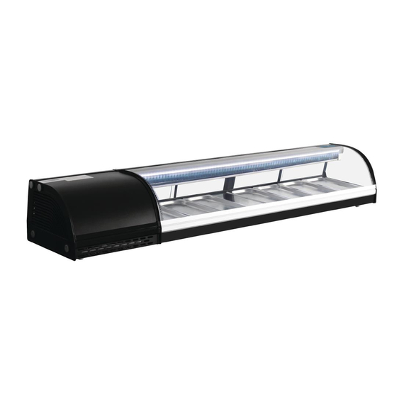 Polar Serie G Kühlvitrine für Sushi 180cm 3 Polar Serie G Kühlvitrine für Sushi 180cm